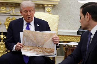 Trump: Ballroom is a "military center"