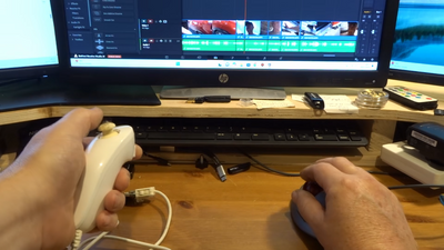 The humble Wii Nunchuck has been turned into a video editing tool because it's 'one of the most ergonomic things ever made'