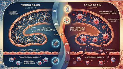 What changes inside the brain as you age? Scientists find a hidden shift that may begin in your midlife