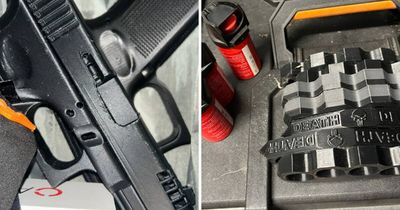 Man accused of 3D printing gun and knuckle dusters emblazoned with 'DEATH'