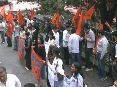 Student body in Himachal Pradesh warns of intensified agitation if HPU fee hike not revoked as ABVP hunger strike enters 6th day