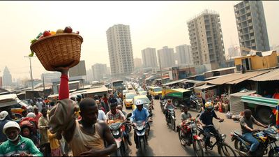 Kinshasa is growing faster than almost any city in Africa, but its population boom is not making people richer