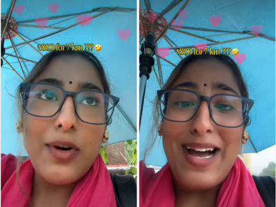 “₹800 for just 7 km?” Gurgaon woman slams soaring auto fares during heavy rains, compares chaos to Bangalore in viral video