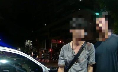 同窗酒後聊時事意見不合街頭「摔角」較勁 吃官司送辦
