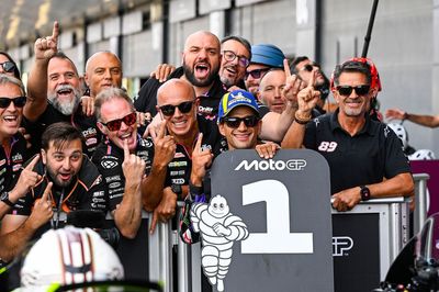 MotoGP British GP: Jorge Martin leads Aprilia front-row lockout in qualifying