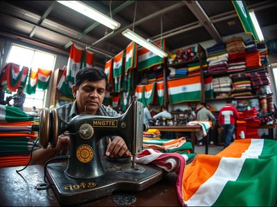 Sadar Bazar decks up in tricolour as Delhi's flag-making legacy gears up for Independence Day