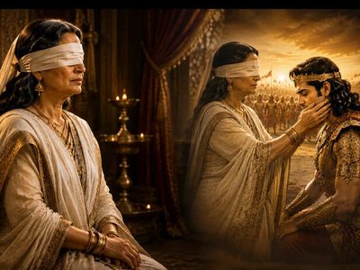Did Gandhari Ever See Duryodhana? The Truth May Surprise You