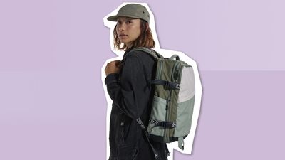 This clever travel backpack can expand by 30% and slides straight onto your suitcase