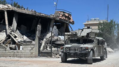 Israeli troops infiltrate Lebanese army-held village and build roadblock, mayor says