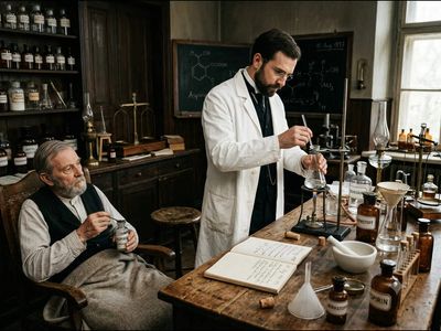 In 1897, a German chemist while trying to ease his father’s rheumatic pains accidently developed a drug still widely used as an over-the-counter medication around the world: How did Felix Hoffmann invented Aspirin?