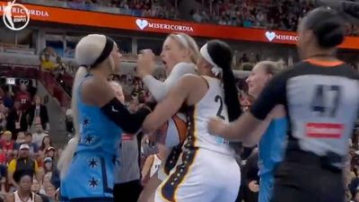 Sophie Cunningham's Enforcer Role Gets Reversed Onto Her With Hard Foul in Fever-Sky