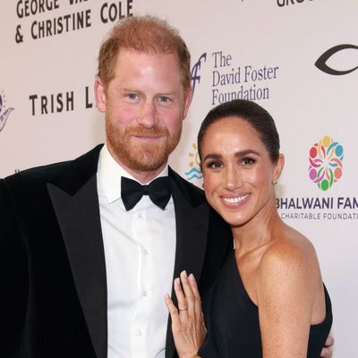 Princess Diana's Rarely-Seen Butterfly Earrings Are the Perfect Accoutrement to Meghan Markle's Little Black Dress