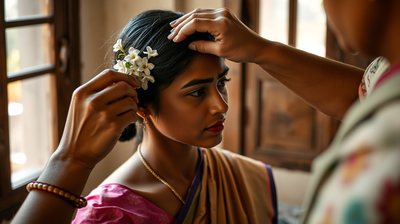 The Gajra Means More Than Beauty: What Hair Adornment Carries for Indian Women and Their Identity