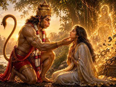 How Hanuman Freed His Mother From an Ancient Curse