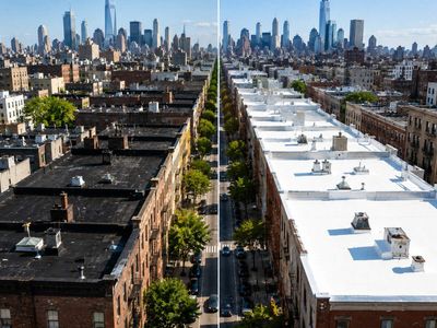 In 2011, New York tried a simple way to beat peak summer heat by painting rooftops white; here’s how it helped cool cities
