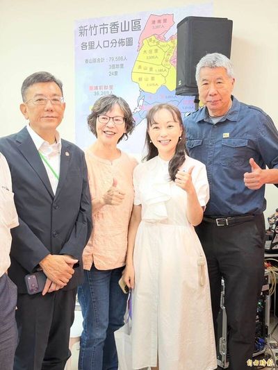 蔡壁如跨黨站台吳若茵 談藍白竹北市長整合僵局：只有團結才能贏