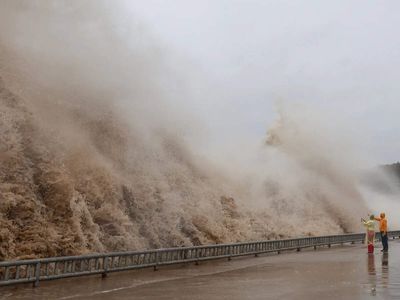 Flight cancellations, evacuations in China as Typhoon Dolphin looms