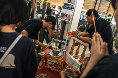 Students, teachers mourn girl killed in Thailand school shooting