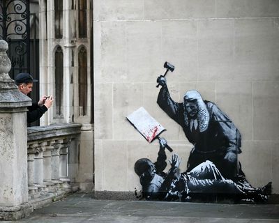 Three Banksy artworks in London have cost taxpayers nearly £150,000