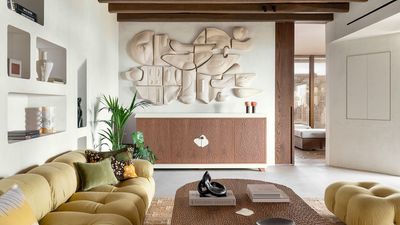This Couple Took All Their Design Cues From Their Favorite Mykonos Beach Club — And Brought the Look Home
