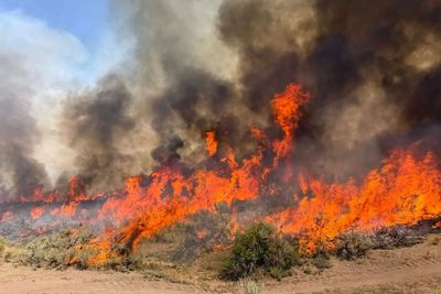 Utah wildfire: 2 helicopter pilots confirmed dead after crash while battling blaze