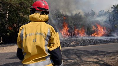 Wildfire rages in southern France, forcing evacuations