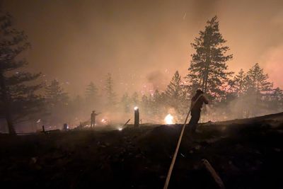 Canadian government steps in as ‘out of control’ wildfires force thousands to flee