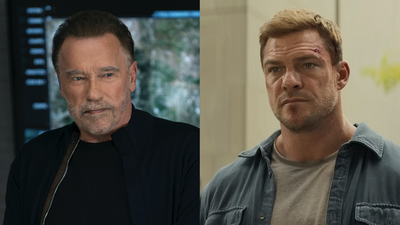 The Lesson Alan Ritchson Learned From Arnold Schwarzenegger After Fans Crashed Their Movie Set