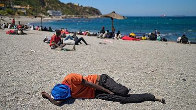 'Ceuta is Spain': Hundreds of people protest Spanish government's response efforts over migrant influx crisis