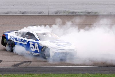 Ty Gibbs holds off Christopher Bell to win NASCAR Cup race at Iowa