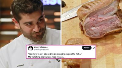 MasterChef’s Vinnie Gibaldi Reveals What Happened To His Duck After Fans Voice Food Waste Concerns