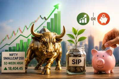 Nifty Smallcap 250 hits 52-week high. Should smallcap mutual fund investors continue SIPs or book profits?