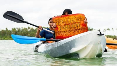 Most of the Maldives may be unliveable in 50 years – but these kayaking islanders aren't giving up