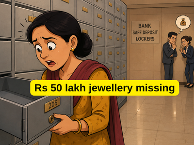 Rs 50 lakh jewellery vanishes from SBI locker: Woman alleges bank negligence after being told she no longer had a locker following bank merger