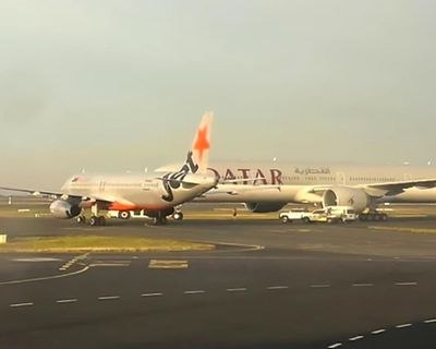 Two workers temporarily stood down after near-miss collision at Sydney airport