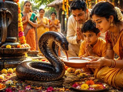 Do Snakes Really Drink Milk on Nag Panchami? The Truth