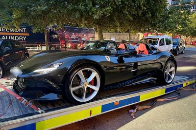 Ferrari worth £3.7million among supercars seized in London weekend crackdown