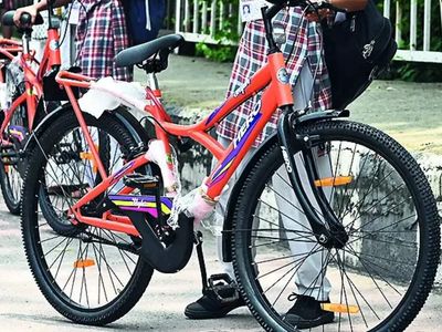 AAP MLAs ride bicycles to Delhi Assembly to flag purchase of cycles at 'higher rate' by Delhi govt