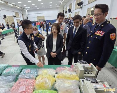 屏東縣今年查獲毒品800公斤 市值8億元