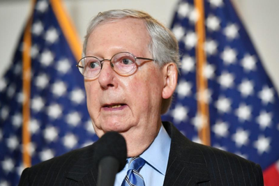 Mitch McConnell Slammed 'Not a Hospice Patient' After Revealing Plan To Run Senate Business From Home