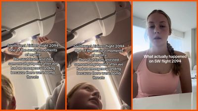 Southwest Airlines passenger hears bomb threats during Nashville flight. Then they are ordered to keep their hands up: ‘scariest moments of my life’