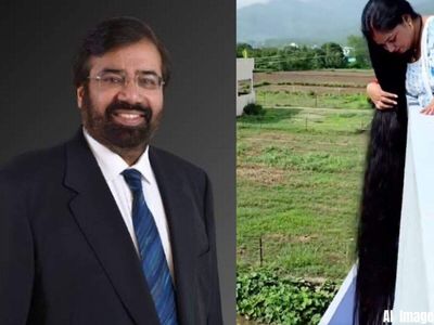 Harsh Goenka in awe of India's Rapunzel Renu Dhariyal, who credits Indian natural hair care for nearly 9-foot-long hair