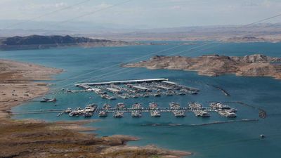 Hoover Dam's construction submerged a US town in 1935: 90 years later, Lake Mead's falling water levels are helping it reemerge