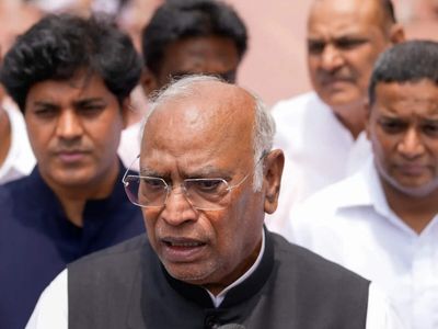 Parliament not functioning because of Modi, Shah; they're afraid of coming to House: Mallikarjun Kharge