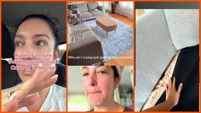 New York woman buys a $3,000 couch from Ashley Furniture. Then her expectations shatter within minutes: ‘It’s not funny to me at all’