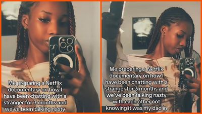 Woman spends 3 months exchanging explicit texts with a mysterious stranger. Then she discovers it was her dad in disguise