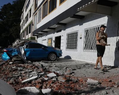 Scores dead in Colombia after powerful earthquake strikes west of country