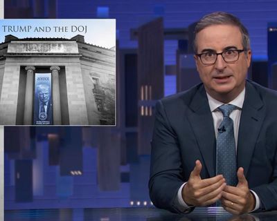 John Oliver on Trump’s DoJ: ‘Potential long-term damage is difficult to sum up’