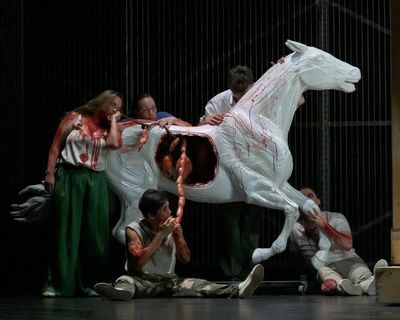 The Galloping Cure review – powerful new opera tackles the opioid crisis with bite and black comedy