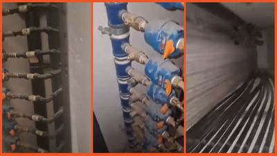 ‘Are you in here?’: Building residents swear they can hear woman’s muffled screaming and banging, but maintenance claims it’s just pipes